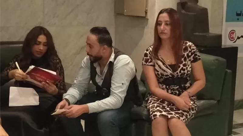 وصول الإعلامية إيناس محمد لمهرجان اليوم الدولي بالأوبرا