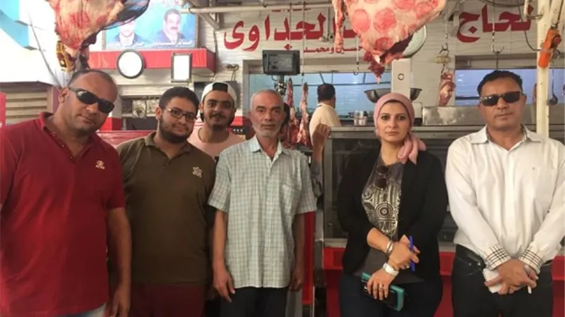 الخدمات البيطرية تتابع مشروع تطوير اللحوم في الإسماعيلية ..صور