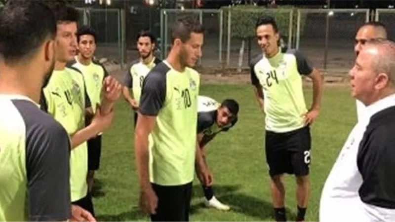 الجبلاية يطمئن علي استعدادات المنتخب الأولمبي قبل انطلاق امم أفريقيا