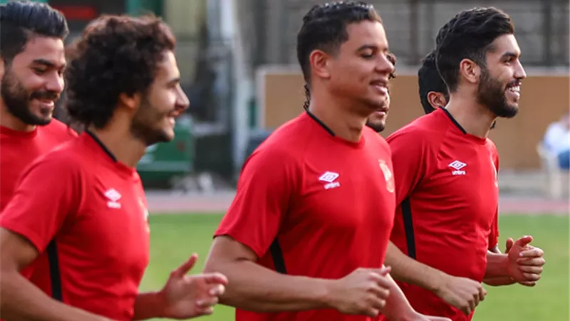 مران الأهلى.. انتظام وليد أزارو وتأهيل محسن