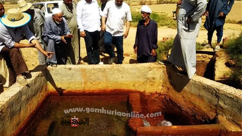 المياه الجوفية تتابع تنفيذ خطة إصلاحات آبار الداخلة بالوادى الجديد ..صور