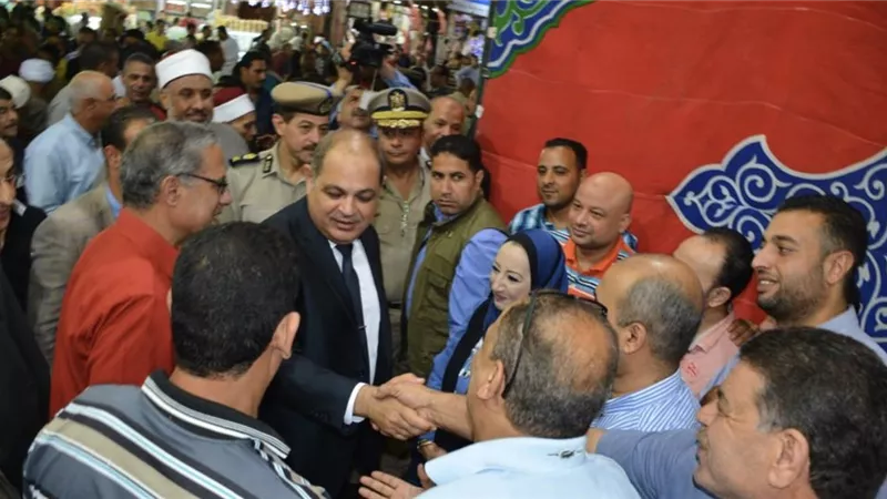 محافظ الغربية .. يتابع ميدانياً الخدمات المقدمة للمواطنين في الليلة الختامية للمولد الأحمدي