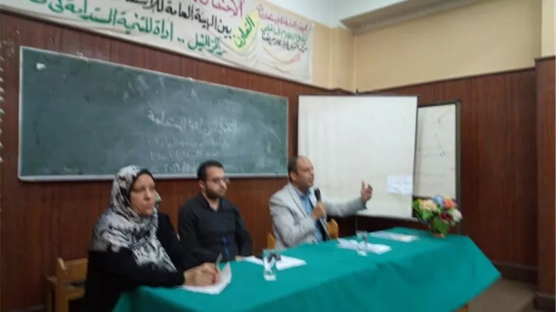 ندوه عن التنميه الزراعيه بمركز النيل للاعلام