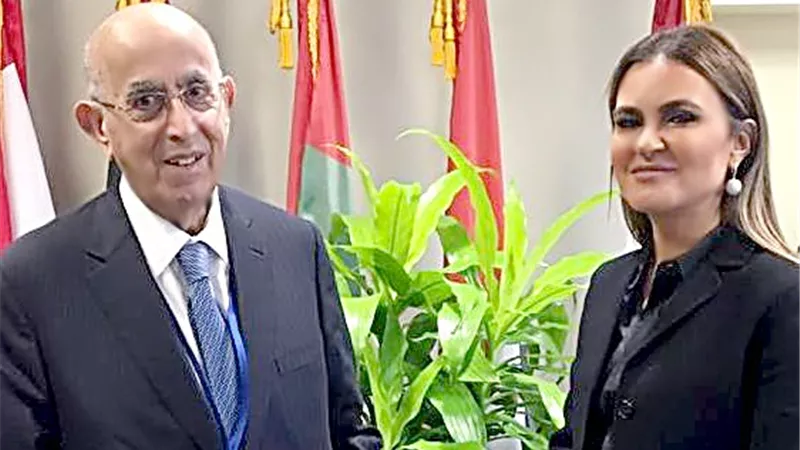 وزيرة الاستثمار تتفق مع العربي للإنماء على دعم 