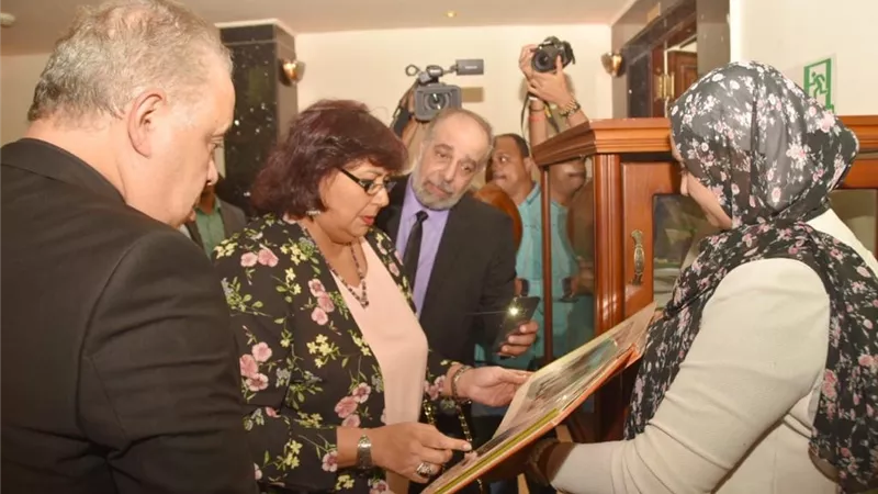 وزير الثقافة تشهد الاحتفاء بخالد الذكر فى قاعة سيد درويش