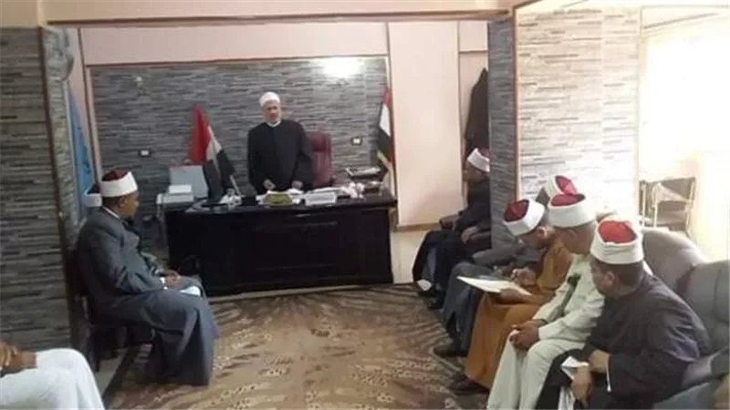 حملة تفيشية تتابع انضباط منشات اوقاف أسيوط