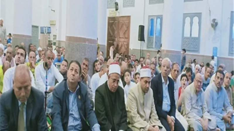 نائب محافظ القاهرة وأعضاء مجلس النواب يشاركون فى افتتاح مسجد عاطف المصري بالمرح