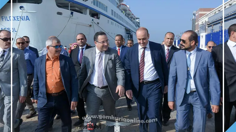 بالورود الاسكندرية تستقبل اول رحلة سياحية من قبرص