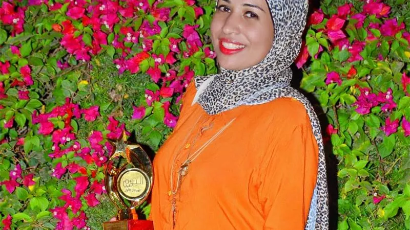 تكريم إيمان محمد في مهرجان 