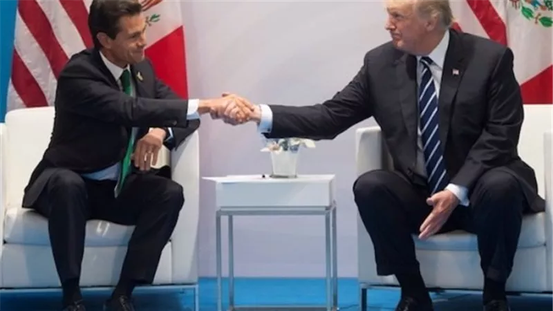 ترامب ونظيره المكسيكي يتفقان على إجراء لوقف تدفق الأسلحة غير الشرعية