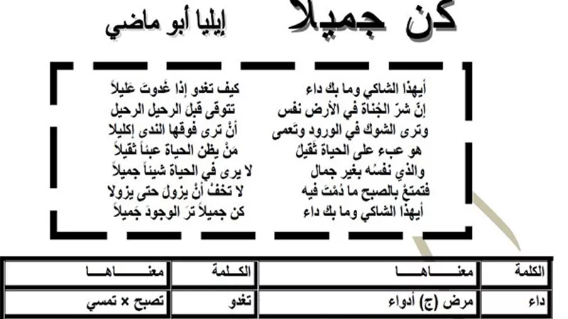 شرح واسئلة نص 