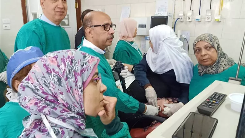 افتتاح وحدة مناظير الجهاز الهضمي بمستشفى أسيوط العام