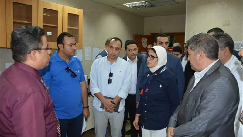 وزيرة الصحة تفقدت مستشفيات طور سيناء