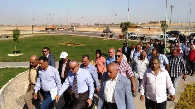 قيادات المجتمعات العمرانية تتفقد أحدث المشروعات السكنية والخدمية فى بدر بالصور
