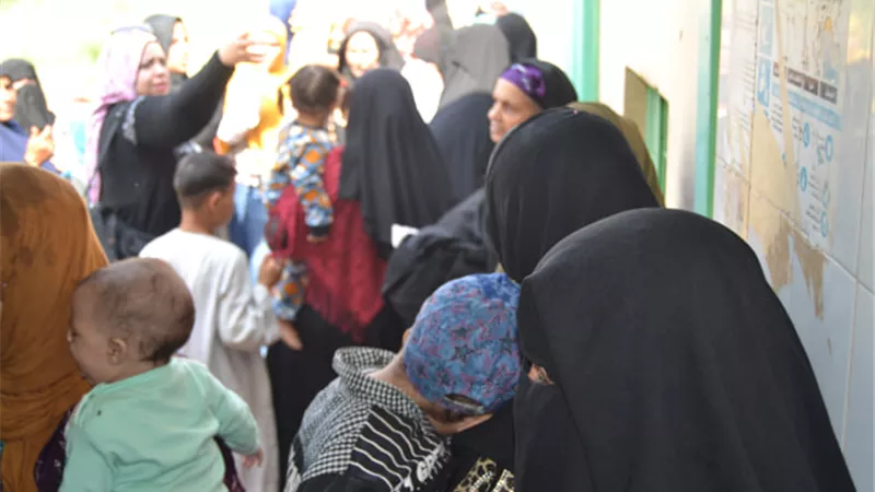 قافلة طبية لرعاية الطفل والمرأة في المسعودي بأبوتيج