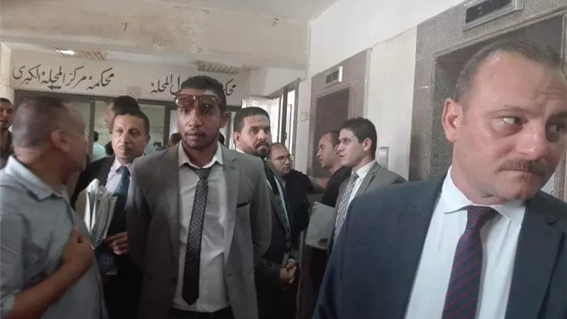 تجديد حبس ضابط متهم بضرب محامي 15 يوما بالمحلة