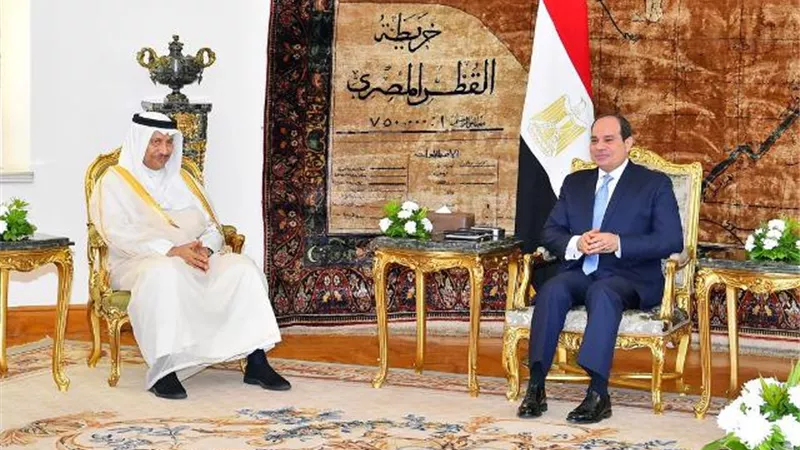 الرئيس السيسي يستقبل رئيس الوزراء الكويتي.. ويؤكد ارتباط أمن الخليج بالأمن المصري