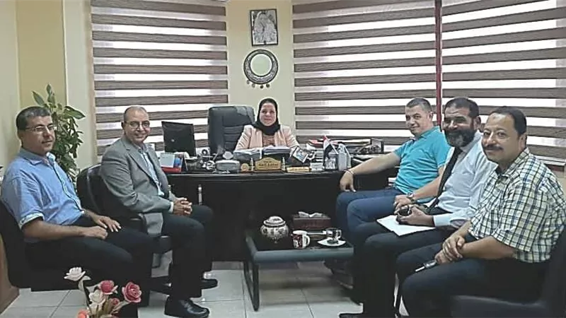 باهي يلتقى عصفور بالأكاديمية العربية للعلوم والتكنولوجيا والنقل البحرى