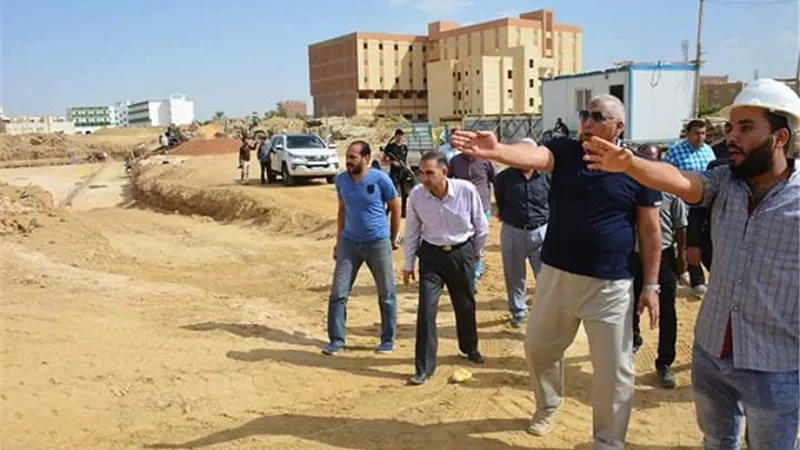 الزملوط يضع اللمسات النهائية لانطلاق المهرجان الخامس للتمور بالوادى الجديد