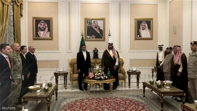 نائب وزير الدفاع السعودى يبحث مع إسبر التعاون العسكرى المشترك
