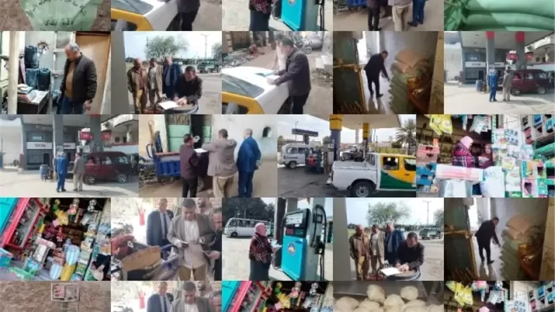 تحرير 73 مخالفةتموينية خلال حملات على المخابز والأسواق بالقليوبية