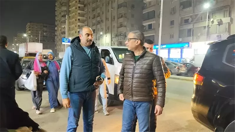 جولة مسائية لمحافظ الجيزة لمتابعة حالة النظافة والتصدي للاشغالات