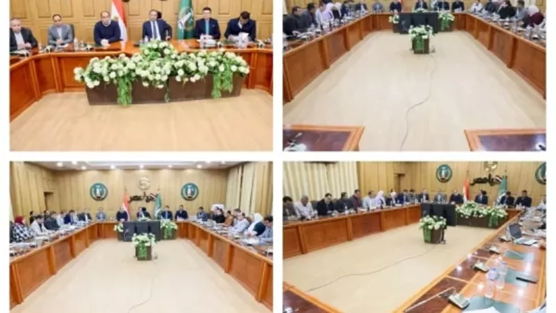 الغريب يكشف سر اجتماعاته مع القيادات التنفيذية بالمنوفية