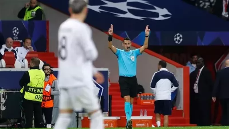 مارياني حكما لمباراة ريال مدريد ومانشستر سيتي بدوري أبطال أوروبا