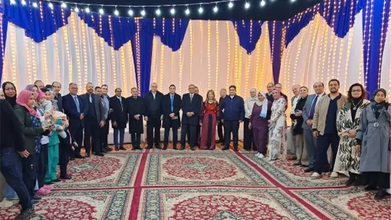 تفاصيل حفل إفطار جامعة العاصمة فى مستشفى بدر الجامعى.. بالصور
