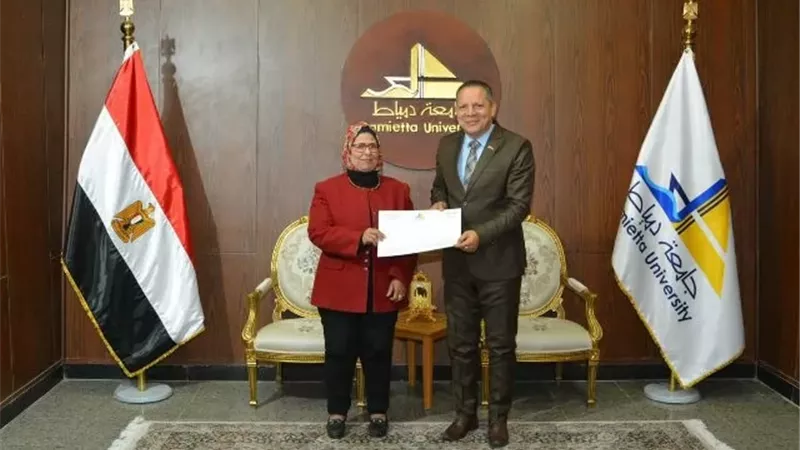 وكيل جديد لكلية الهندسة بدمياط