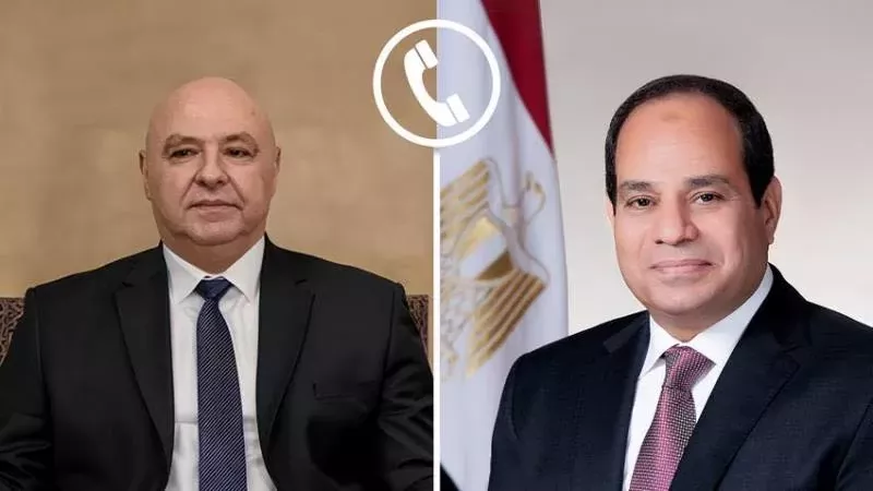 الرئيس السيسي يؤكد دعم مصر الكامل لسيادة لبنان واستقراره