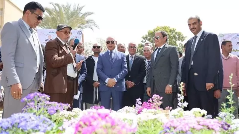 افتتاح معرض زهور الربيع التاسع 