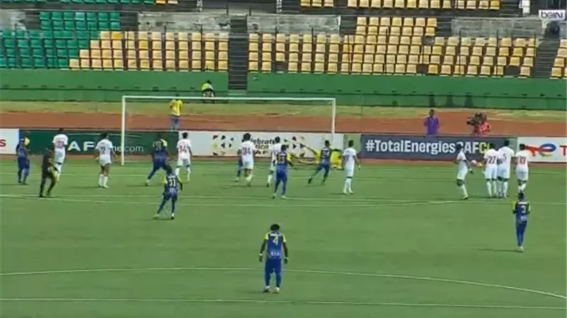 التعادل يحسم الشوط الأول بين الزمالك واوتوهو في الكونفدرالية
