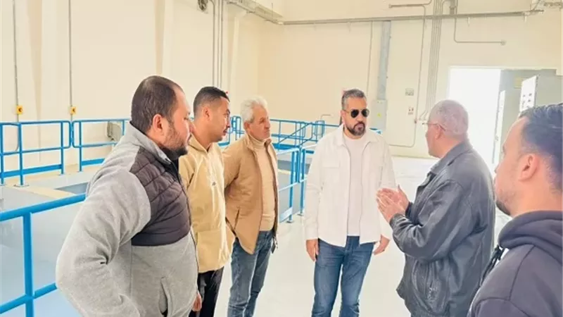 رئيس جهاز العبورالجديدة يتفقد محطات المياه ويوجه بإزالة الإعلانات