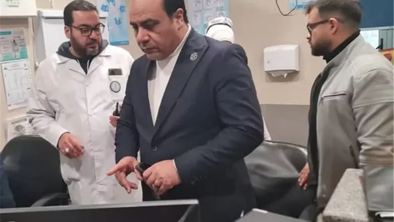 متابعة ميدانية لمستشفى ابوخليفة للطوارئ بالإسماعيلية..صور
