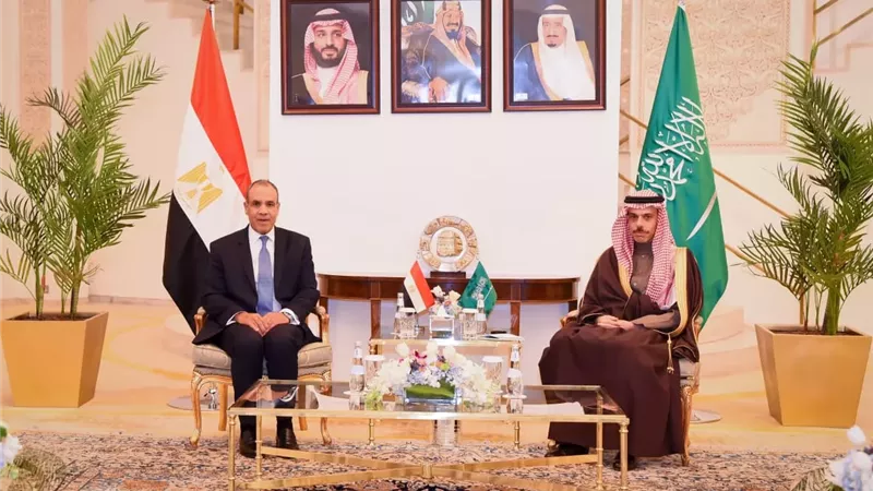 مباحثات مصرية سعودية بالرياض لتنسيق الجهود العربية بشأن التصعيد العسكري بالمنطقة