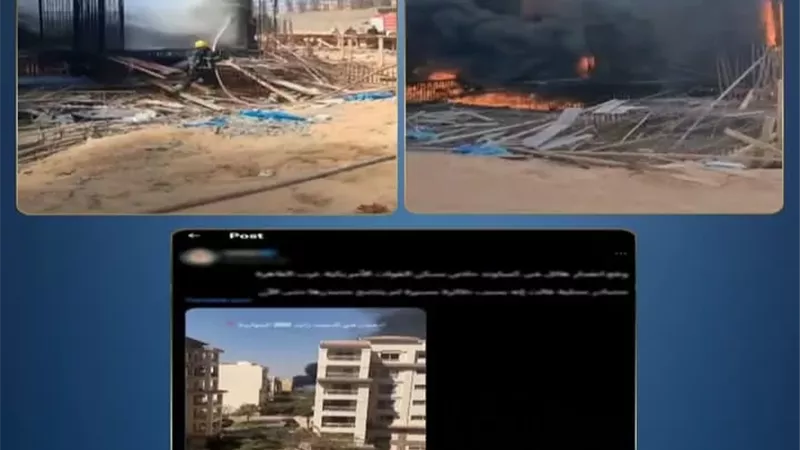 مصدر أمني ينفي وقوع انفجار بالتجمع الأول ويوضح حقيقة حريق المول