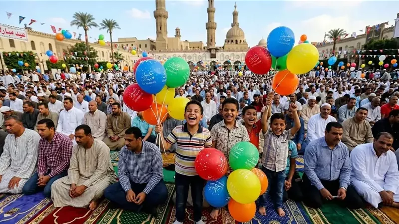 موعد صلاة العيد في الإسكندرية الساعة كام
