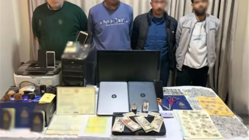 ضبط تشكيل عصابي تخصص في تزوير الهويات البحرية بالقاهرة ودمياط
