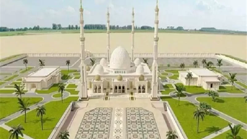 بدء شعائر صلاة عيد الفطر المبارك بمسجد الفتاح العليم بالعاصمة الجديدة