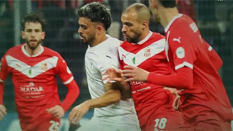 المصري يتعادل سلبيًا مع شباب بلوزداد ويودع كأس الكونفدرالية