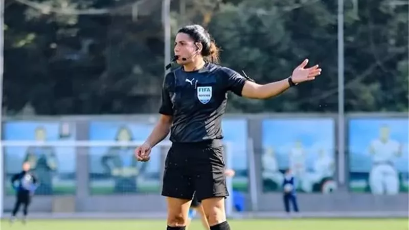 نورا سمير حكما لمباراة الجزائر والكاميرون بتصفيات كأس أمم أفريقيا