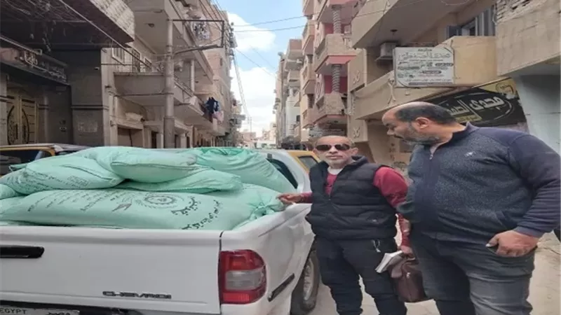 تحرير 174 مخالفة وإحباط تهريب دقيق مدعم بالمنيا