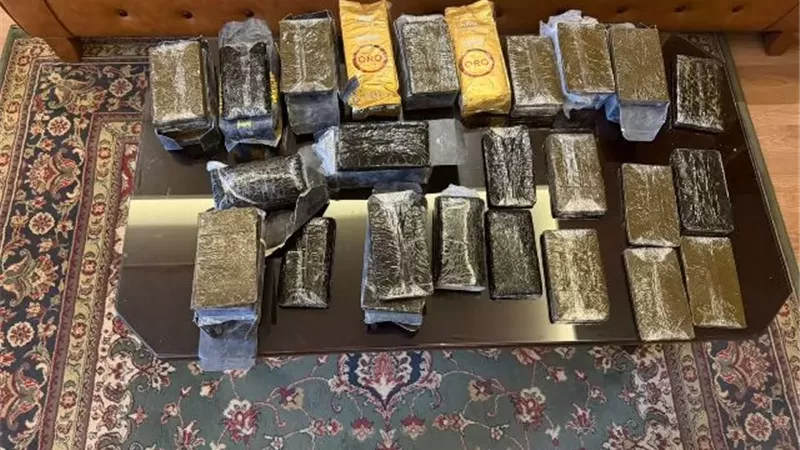 حشيش العيد في قبضة الأمن.. ضبط 13 كيلو بمطار القاهرة