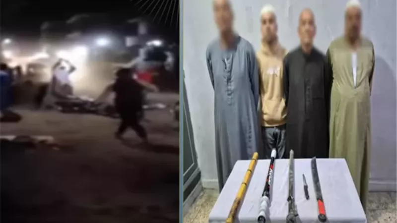 ضبط 7 أشخاص في مشاجرة 