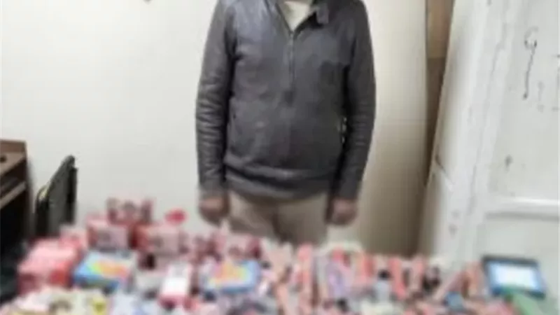 ضبط 140 ألف قطعة ألعاب نارية في حملات مكبرة بالمحافظات