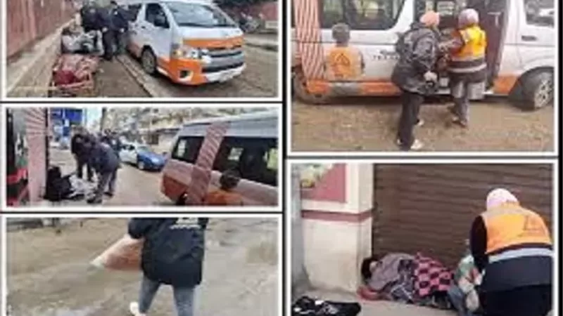 لحماية المواطنين بلا مأوى..فرق التدخل السريع تكثف وجودها بالمنيا