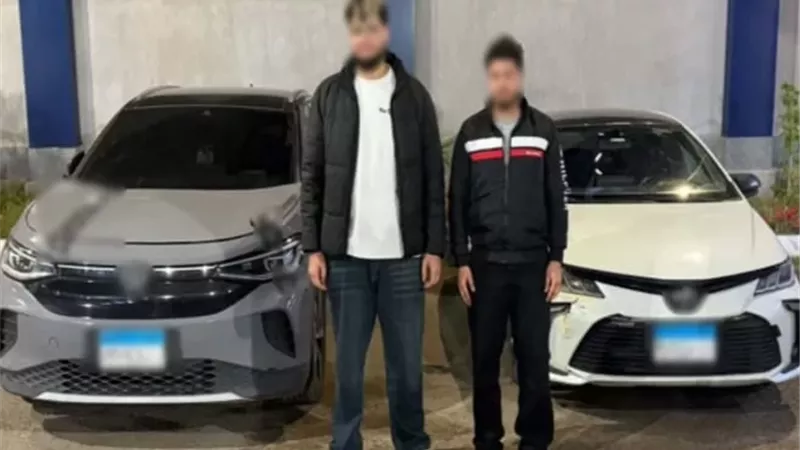 ضبط طالبين استعرضا بسيارتهما بالشرقية