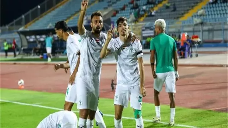 المصري يفوز على الجونة بهدفين في ذهاب ربع نهائي كأس عاصمة مصر