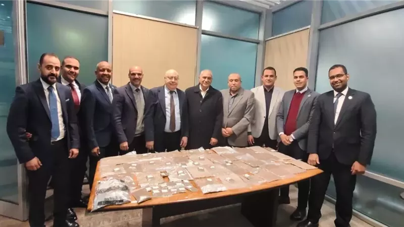 جمارك مطار القاهرة تتصدى لأكبر عملية تهريب مخدرات